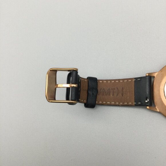 MVMT‎ Womens Boulevard Santa Monica Black Watch Rose Gold Case 38mm Leather MVMT Santa Monica Boulevard Watch Women 38mm Rose Gold Tone  main image 3